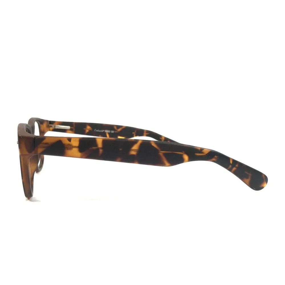 Enhance Eyeglasses Frame 3982 MATT TORT Matte Tortoise Square Full Rim 52-18-145